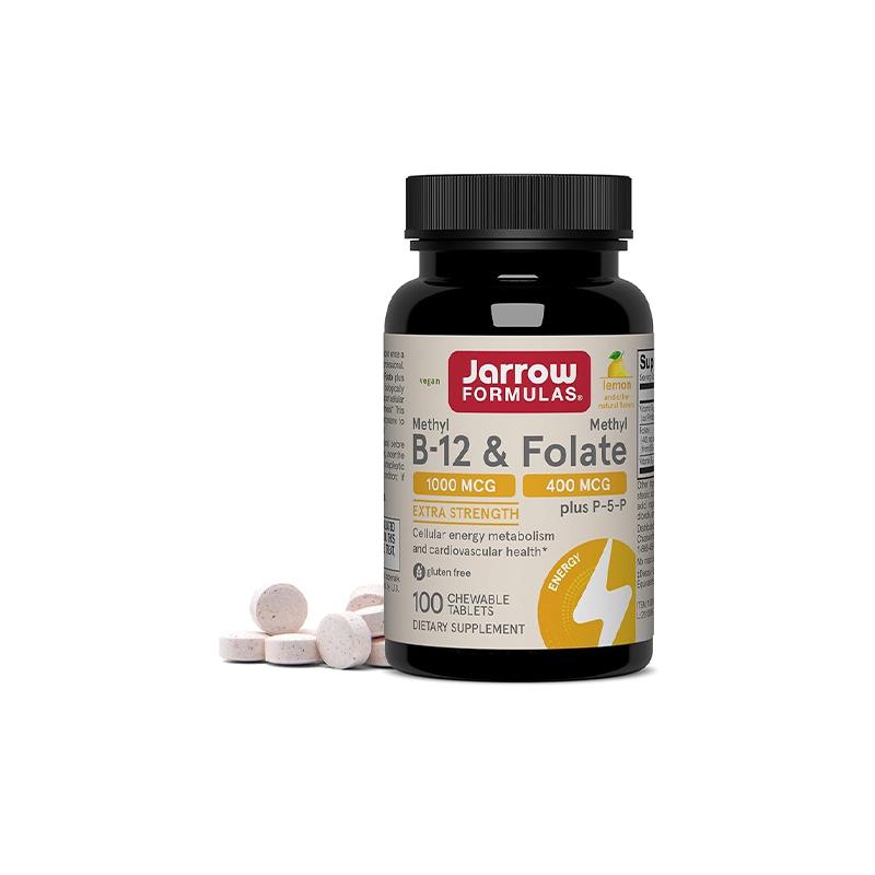 B12 & Folate Jarrow Formulas 1000mcg N100