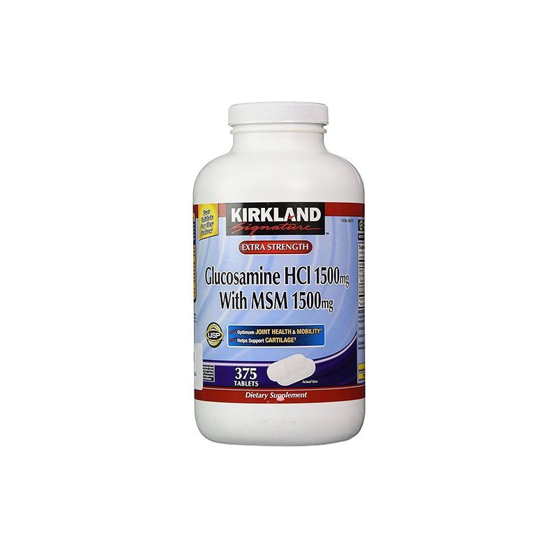 Glucosamine HCI with MSM Kirkland N375