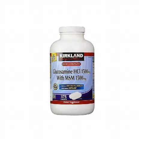 Glucosamine HCI with MSM Kirkland N375