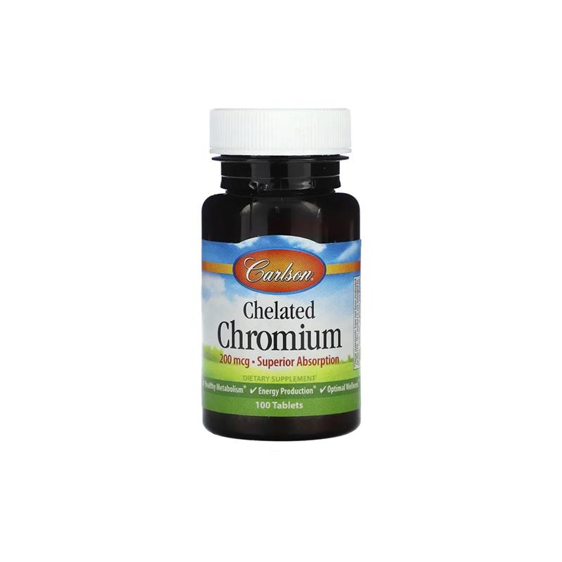 Chromium Carlson 200mcg N100