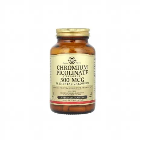 Chromium Picolinate Solgar 500mcg N120