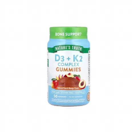 D3 K2 Gummies Nature's Truth 5000ui N50