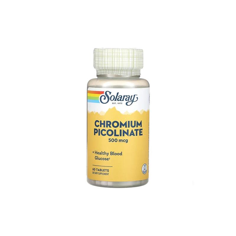 Chromium Picolinate 500mg Solaray N60