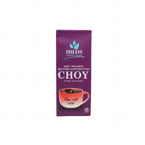 Qon bosimini Me'yorlashtiruvchi Choy ihlos herbal farm 100g