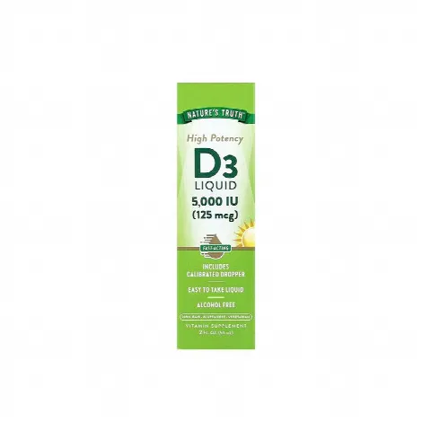 Vitamin D3 Liquid Nature's Truth 5000ui 59mL
