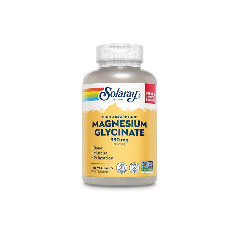 Magnesium Glycinate Solaray 350mg N120