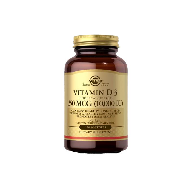 vitamin D3 10000 Solgar N120