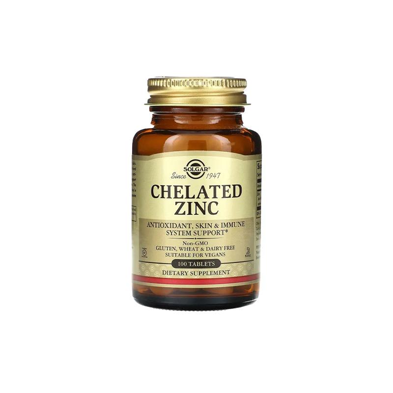 Chelated Zinc Solgar 22mg N100