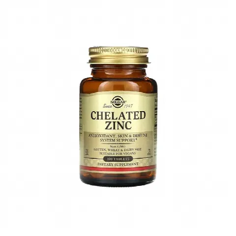 Chelated Zinc Solgar 22mg N100