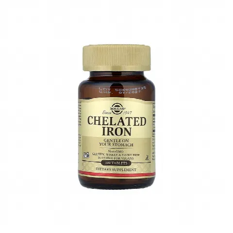 Chelated Iron Solgar 25mg N100