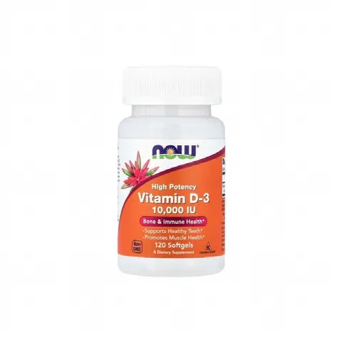 Vitamin D3 10000 Now N120