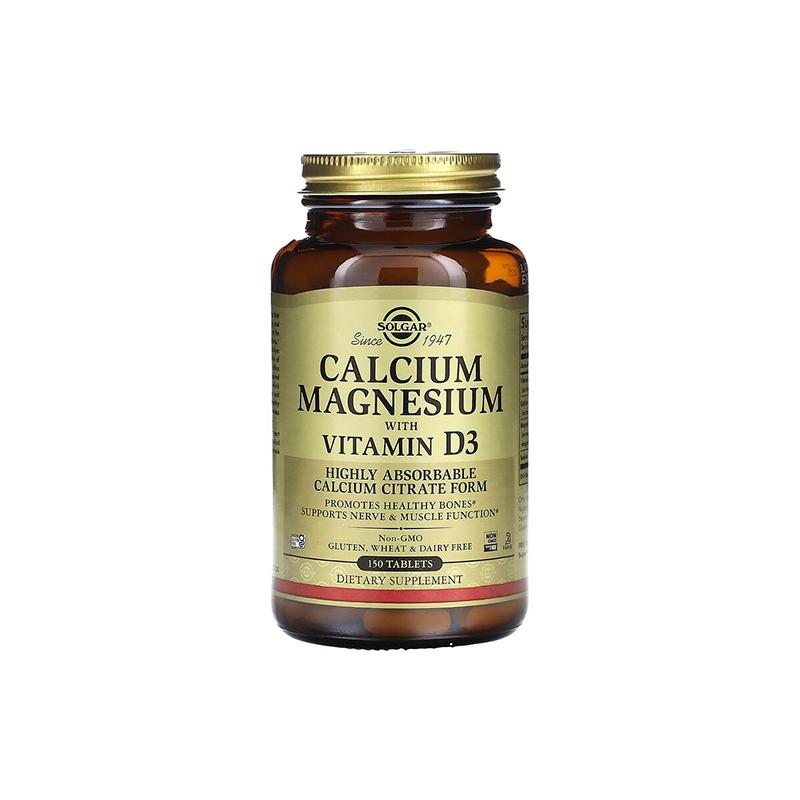 Calcium Magnesium +D3 Solgar N150