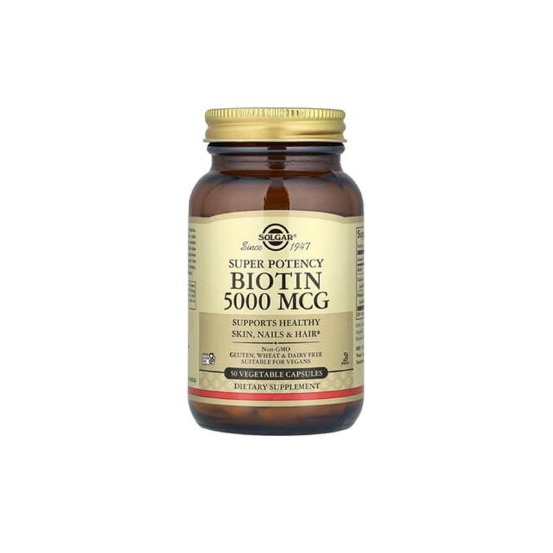 Biotin Solgar 5000 mcg N50