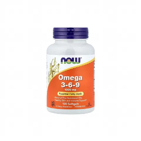 Omega 3-6-9 Now 1000mg N 100