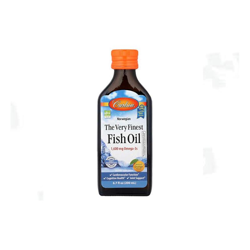Fish Oil 1600 mg Orange  Carlson 200 ml