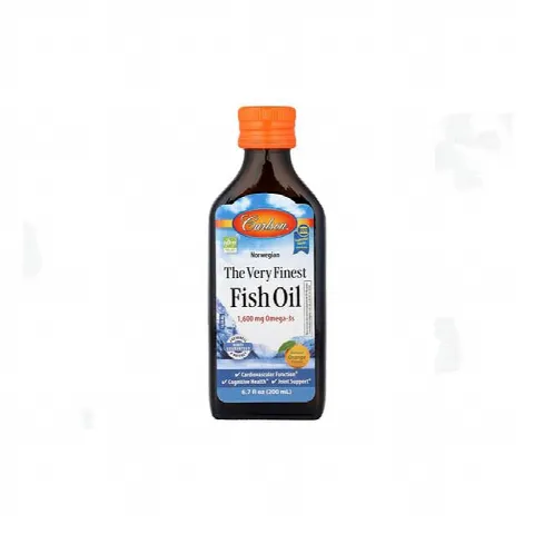 Fish Oil 1600 mg Orange  Carlson 200 ml