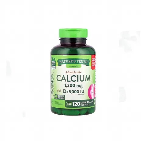 Calcium D3 1200/5000 Natures Truth N120