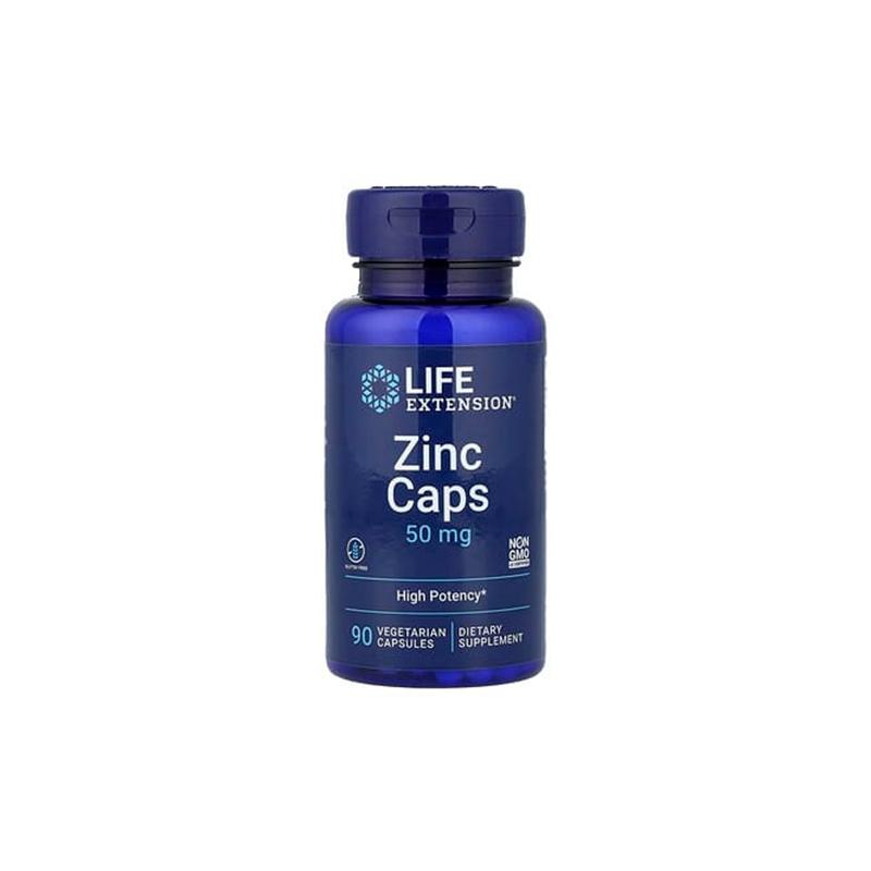 Zinc Caps 50 LIfe Extension N90