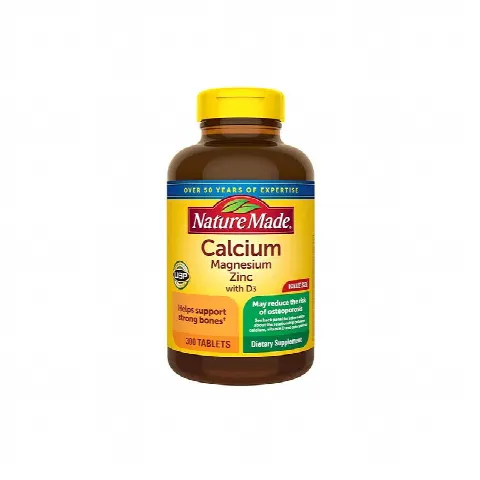 Calcium Magnesium Zinc D3 Natures Made N300