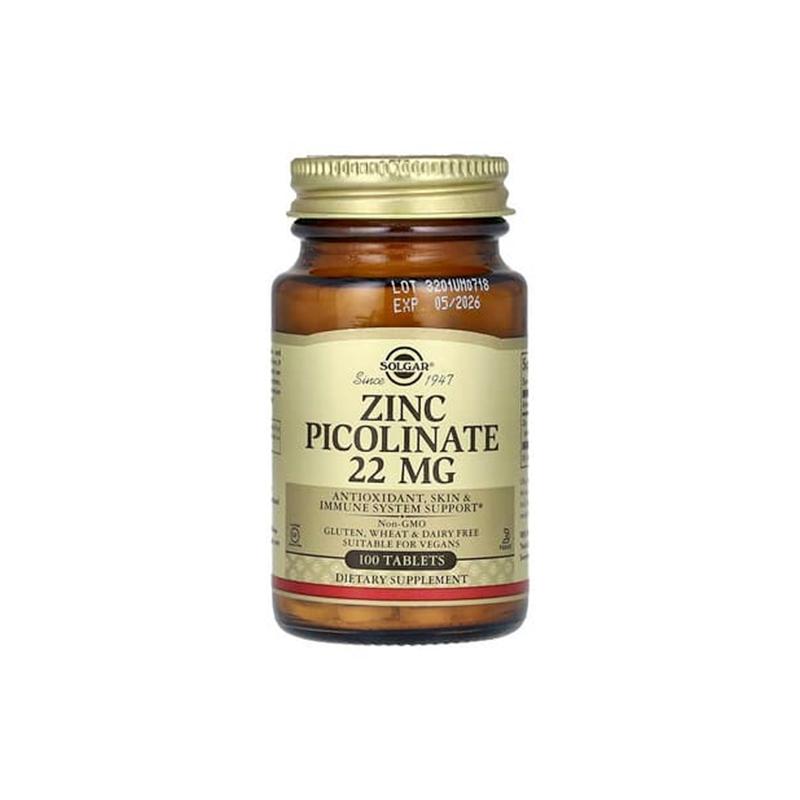 Zink Picolinate 22mg Solgar N100