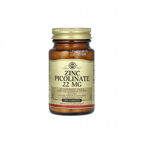 Zink Picolinate 22mg Solgar N100