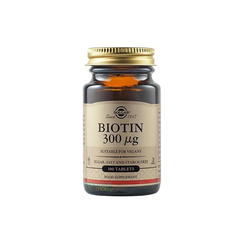 Biotin 300 Solgar N100