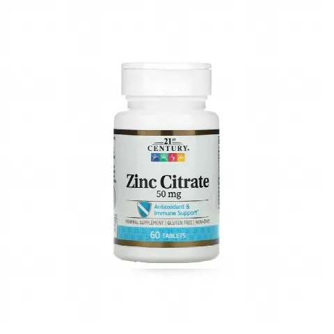 Zinc Citrate 21 Century 50 mg N60