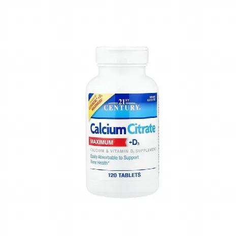 Calcium Citrate + D3 21 Century N120