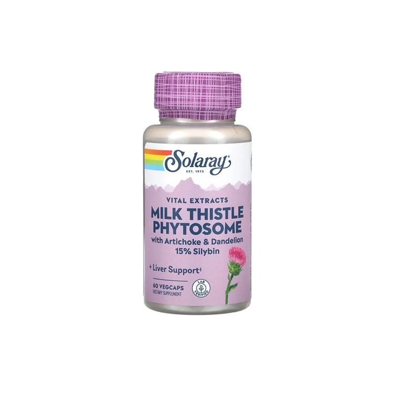 Milk Thistle Phytosome Solaray N60