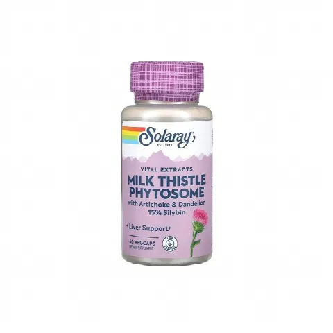 Milk Thistle Phytosome Solaray N60