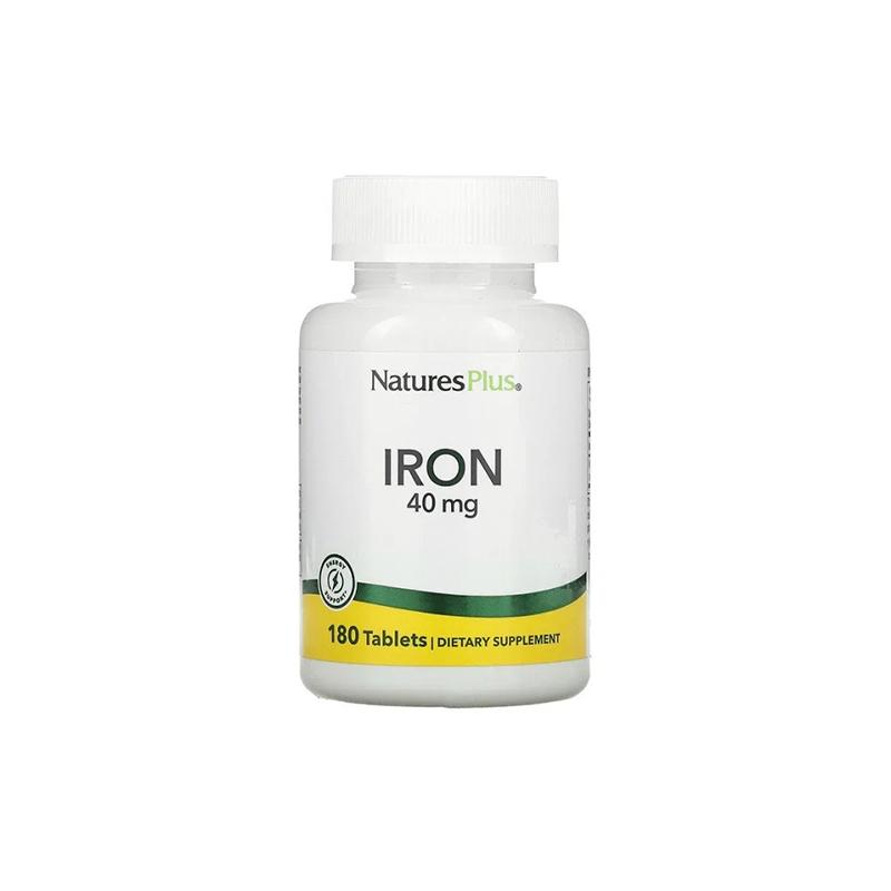 IRON 40 MG  Natures Plus N180