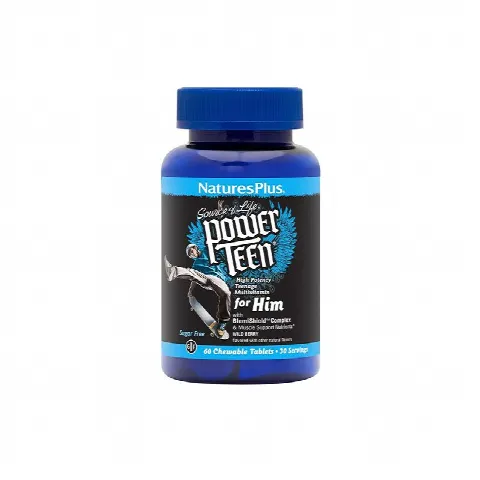 POWER TEEN (HIS) CHEWABLE  N60