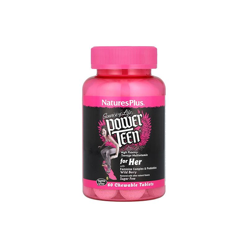 POWER TEEN (HERS) CHEWABLE N60