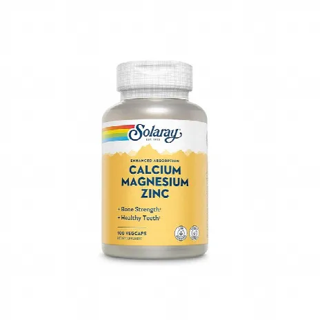 Calcium Magnesium Zinc Solaray N100