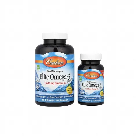 Elite Omega-3 Gems 90+30 Soft Gels Carlson