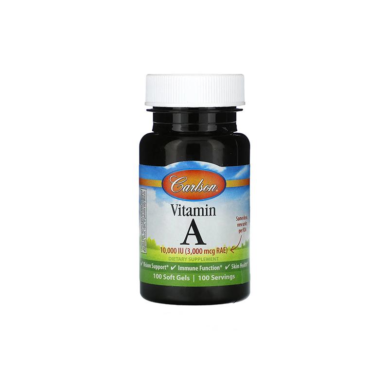 Vit A 10000IU Carlson N100