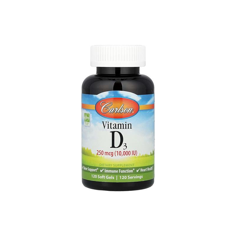 Vitamin D3 10000IU Carlson N120