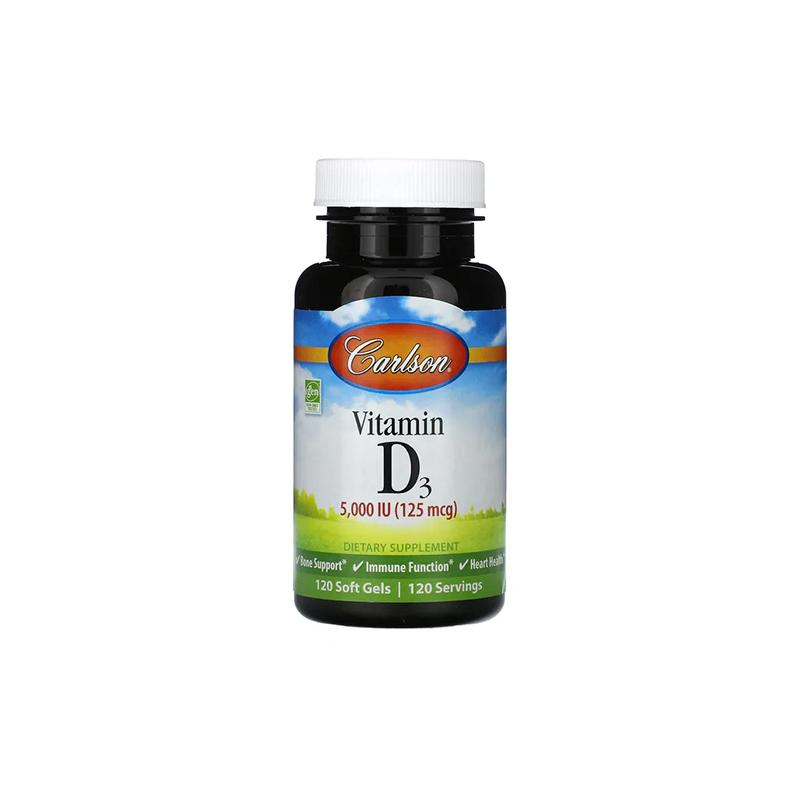 Vitamin D3  5000IU  Carlson N120