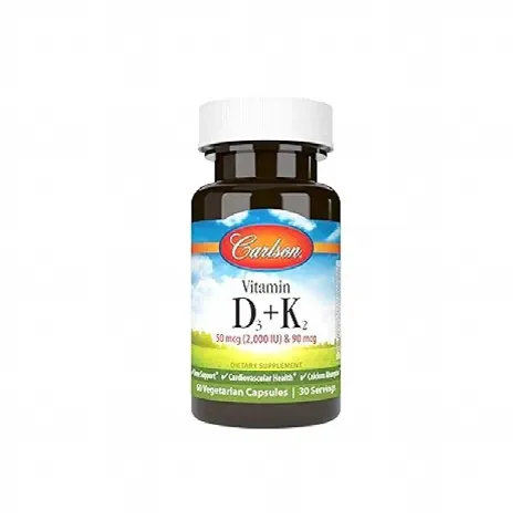 Vitamin D3 + K2 2000 Carlson N60