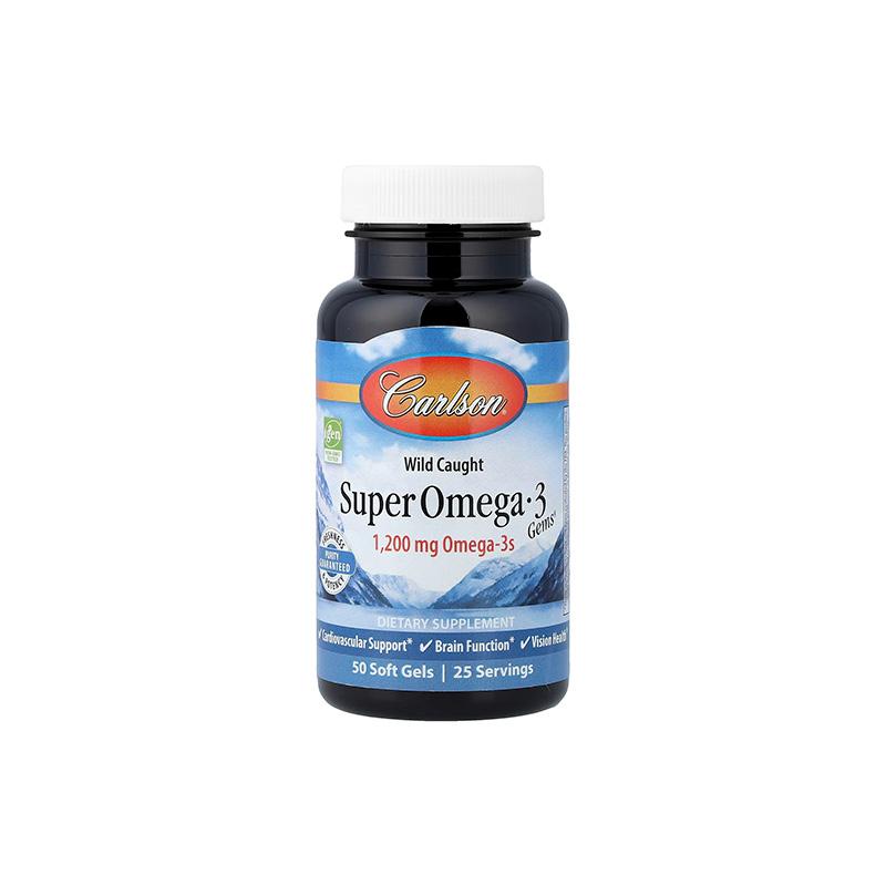 Super Omega 3 Carlson 1200mg N50