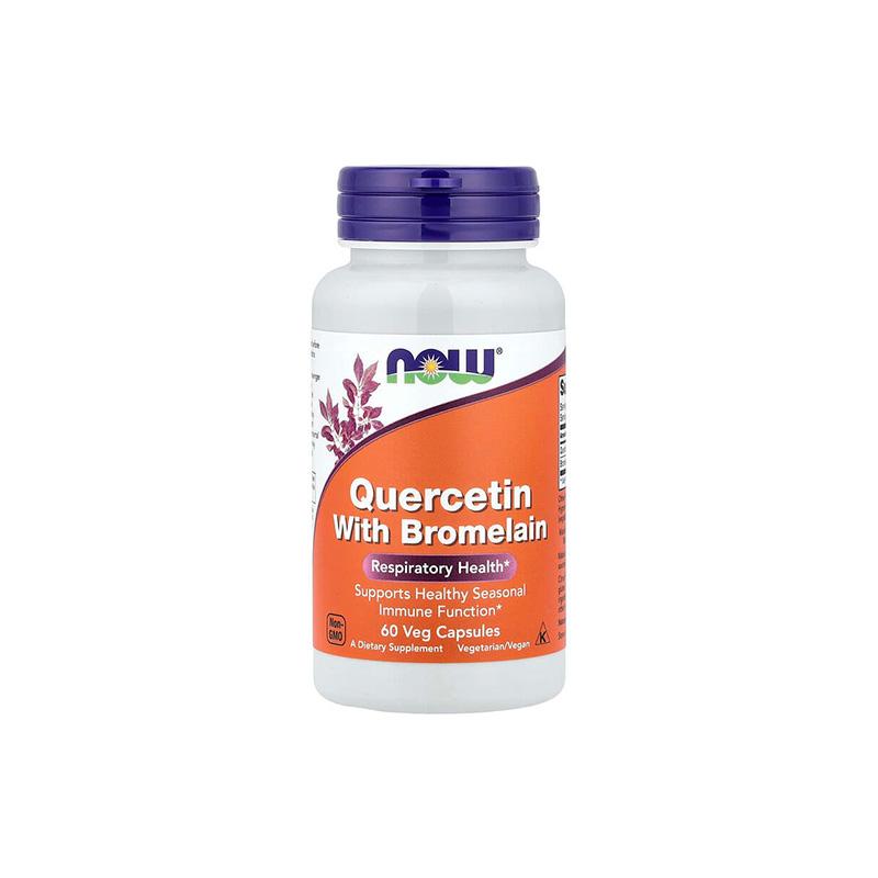 Quercetin with bromelain Now N60