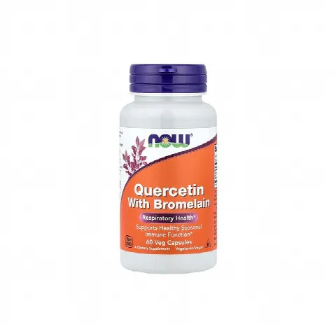 Quercetin with bromelain Now N60