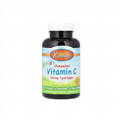 Vitamin C kids Carlson 250mg N60