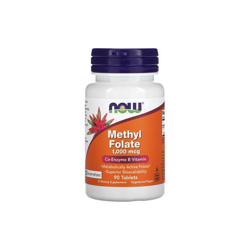 Methyl Folate + CoQ10   Now 1000mcg N90