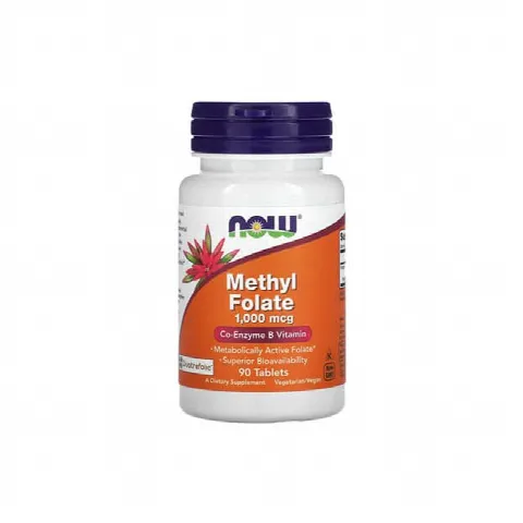 Methyl Folate + CoQ10   Now 1000mcg N90