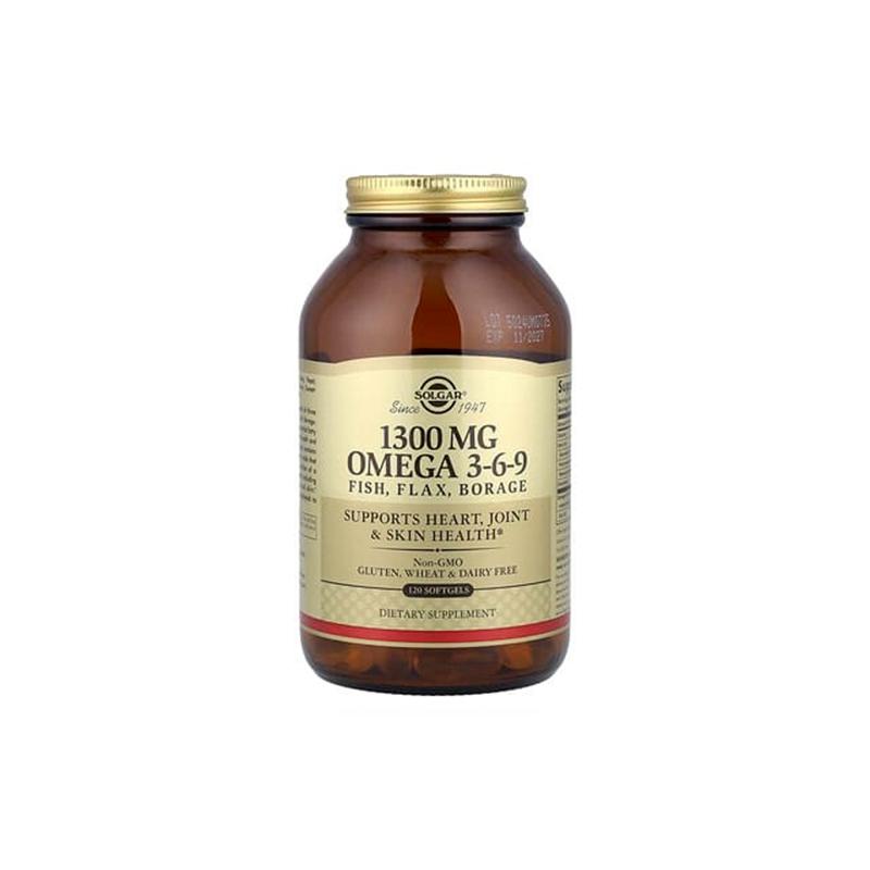 Omega 3-6-9 Solgar 1300mg N120