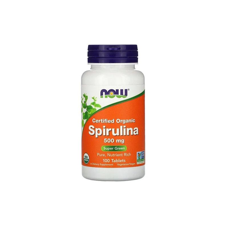 Spirulina  Now 500mg N100