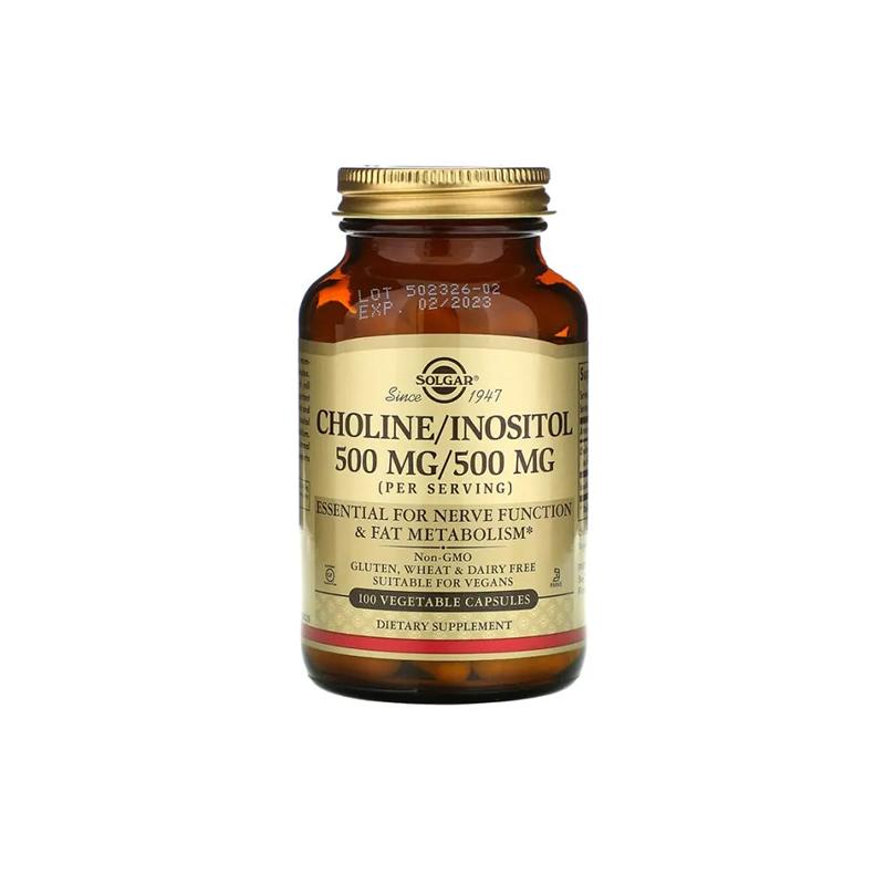 Choline Inositol 500/500 Solgar N100