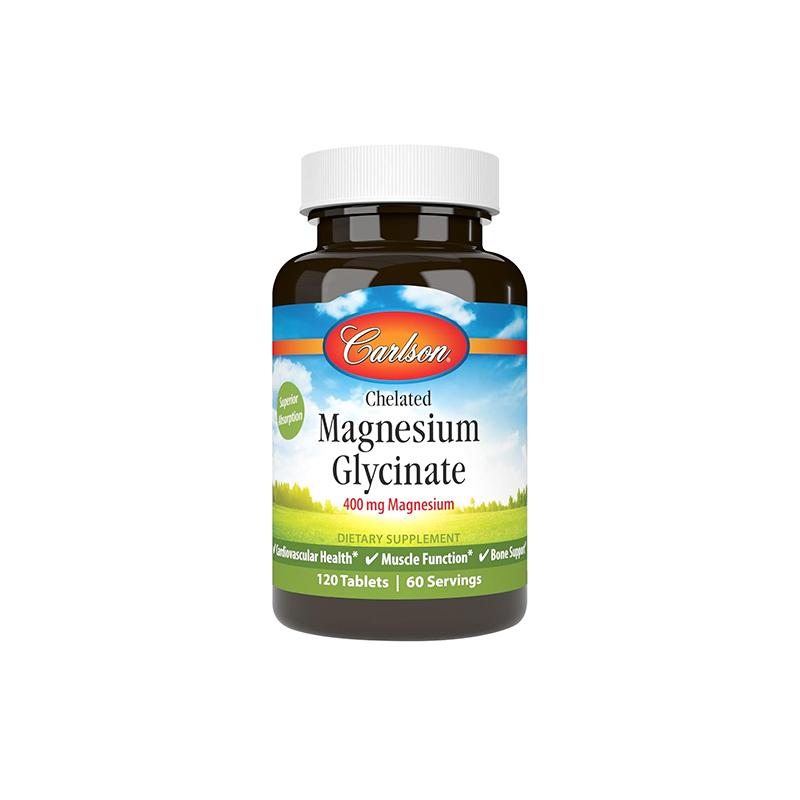Magnesium Glycinate Carlson 400mg N120