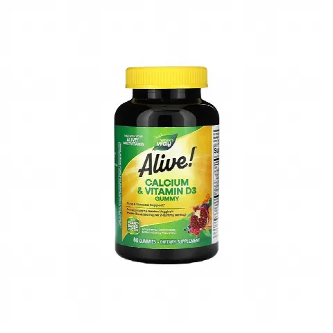 Calcium & D3 Alive 60 gummies